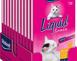 Vitakraft Katze Flüssiger Snack Huhn &Amp; Taurin