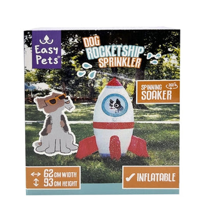 Easypets Sommer-Raketenschiff-Sprinkler