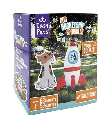 Easypets Sommer-Raketenschiff-Sprinkler