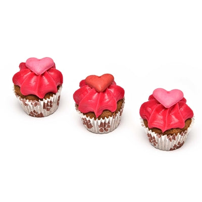 The Barking Bakery I Woof You Valentine Mini Iced Woofins Trio Assorted