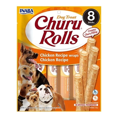 Inaba Hund Churu Rollt Huhn Rezept Wraps