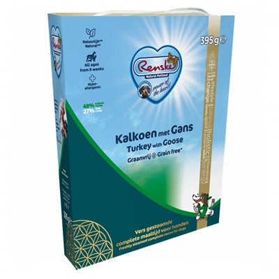 Renske Frisch Gedämpftes Fleisch Pute Mit Gans Getreidefrei