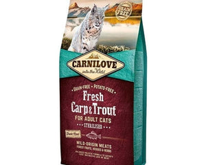 Carnilove Katze Frisch Karpfen/Forelle Sterilisiert