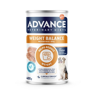Advance Veterinary Diet Dog Weight Balance Medium/Maxi – 6 x 400 g natvoer