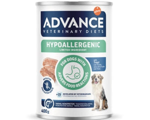 Advance Veterinary Diet Dog Hypoallergenic Trout 6 x 400 g natvoer