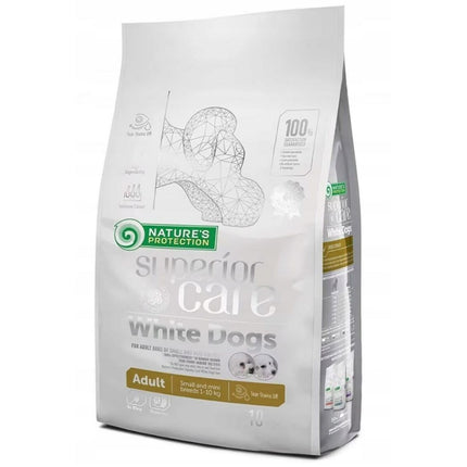 Nature's Protection Foder Nature's Protection Superior Care White Dogs Lamm 10 Kg