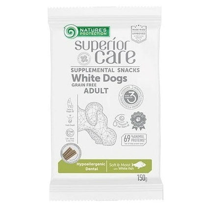 Nature's Protection Foder Nature's Protection Sc White Dogs Fisk 150 G