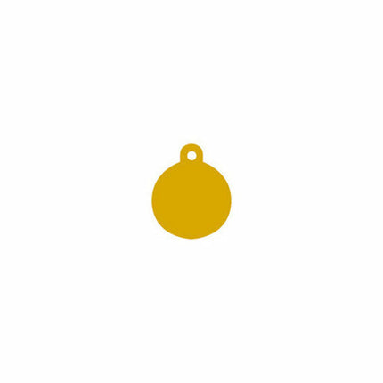 Imarc Identifikationsbricka Imarc Circle Gul Gyllene