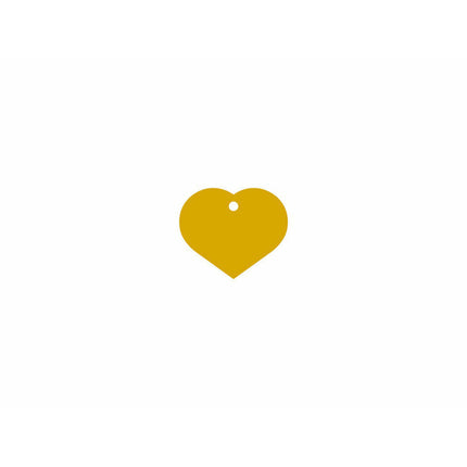 Imarc Identifikationsbricka Imarc Heart Gul Gyllene