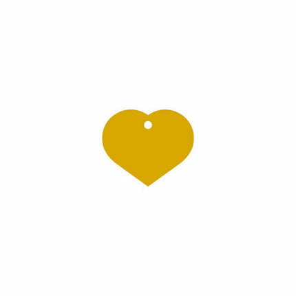 Imarc Identifikationsbricka Imarc Heart Gul Gyllene