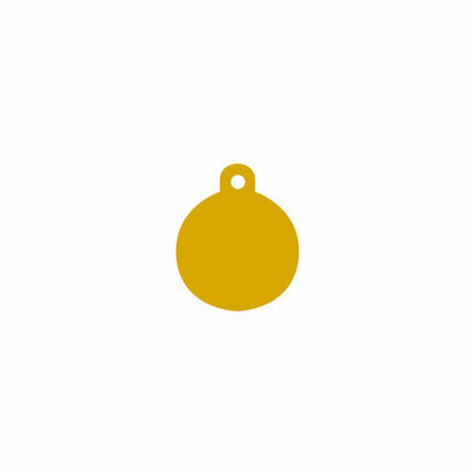 Imarc Identifikationsbricka Imarc Circle Gul Gyllene