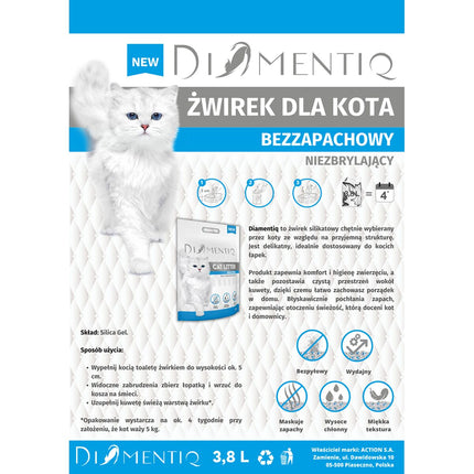 Diamentiq Kattsand Diamentiq Neutral 3,8 L