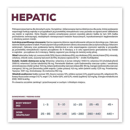 Vetexpert Foder Vetexpert Hepatic Dog Kött 2 Kg