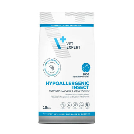 Vetexpert Foder Vetexpert Hypoallergenic Insect Dog 12 Kg