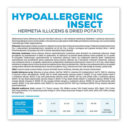 Vetexpert Foder Vetexpert Hypoallergenic Insect Dog 12 Kg