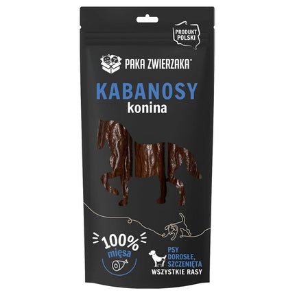 Paka Zwierzaka Hundgodis Paka Zwierzaka Sausages Horse 80 G Häst