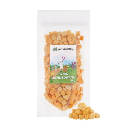 Factoryherbs Kaninmat Factoryherbs Freeze-Dried Pumpkin Chinchilla Marsvin Hamster Råtta Mus Gnagare Fåglar