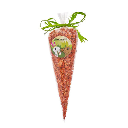 Factoryherbs Kaninmat Factoryherbs Carrot Cubes Chinchilla Marsvin Hamster Råtta Mus Gnagare Fåglar 100 G