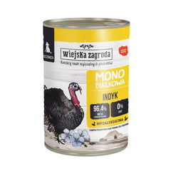 Wiejska Zagroda Våt Mat Wiejska Zagroda Monoprotein Pavo Kalkon 400 G