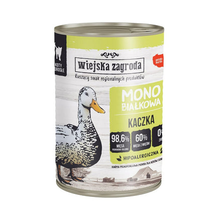 Wiejska Zagroda Kattmat Wiejska Zagroda Monoprotein Duck 400 G