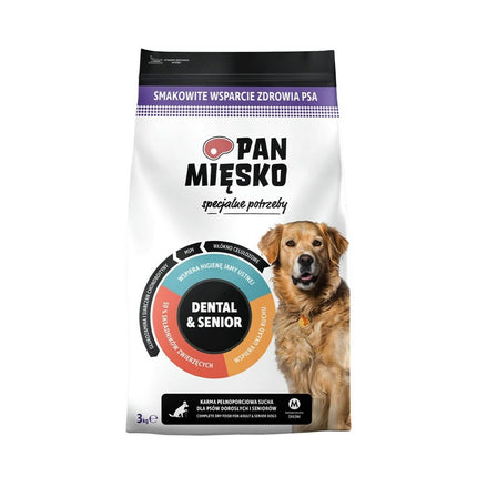 Pan Mięsko Foder Pan Mięsko Special Needs Dental & Senior Kalvkött 3 Kg