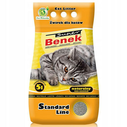 Super Benek Kattsand Super Benek Standard Natural 5 L