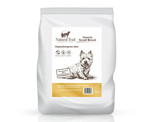 Natural Trail Foder Natural Trail Insect Small Breed Dieta Hipoalergénica 1,5 Kg