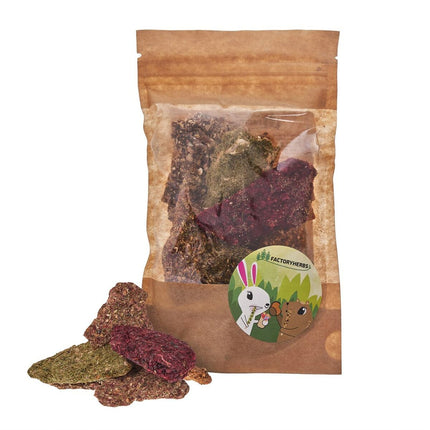 Factoryherbs Kaninmat Factoryherbs Chinchilla Sköldpadda Gnagare Parakit Kanariefågel Fåglar 50 G