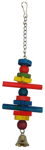 Happy Pet Fröhliche Mütze Vogel Spielzeug Sternschnuppe Holz