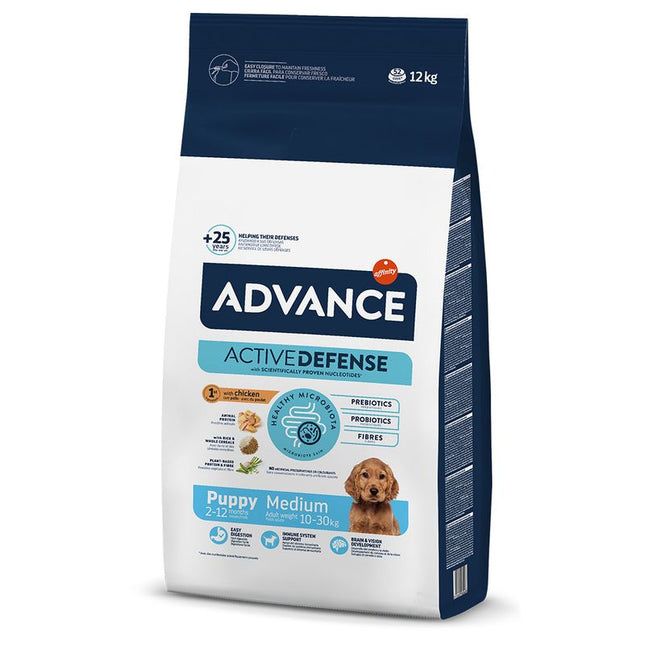 Advance Puppy Protect Medium 12 kg – Droogvoer voor middelgrote pups