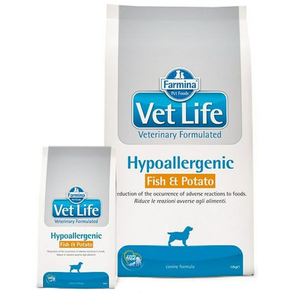 Farmina Foder Farmina Vet Life Hypoallergenic Fish & Potato Vuxen Fisk 12 Kg