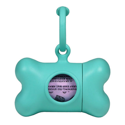 United Pets Hållare För Bajspåsar United Pets Bon Ton Nano Classic Hund Aquamarine Återvunnen Plast (6 X 3 X 4 Cm)