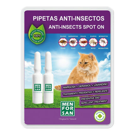 Menforsan Insektsavstötande Menforsan 2 Antal Pipetter Katt