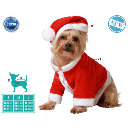 Bigbuy Carnival Hundkostym Tomte