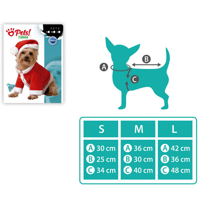Bigbuy Carnival Hundkostym Tomte