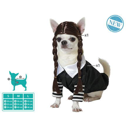 Bigbuy Pets Hundkostym Spöke Storlek S