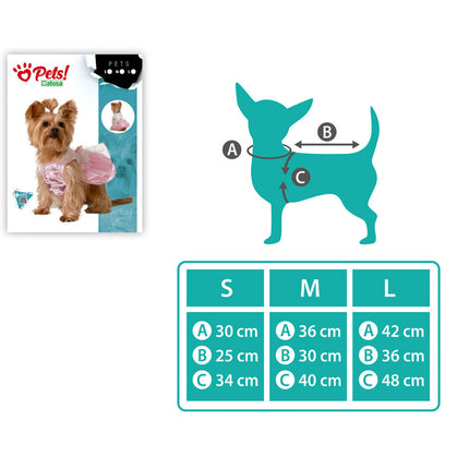 Bigbuy Pets Hundkostym Storlek L Prinsessa