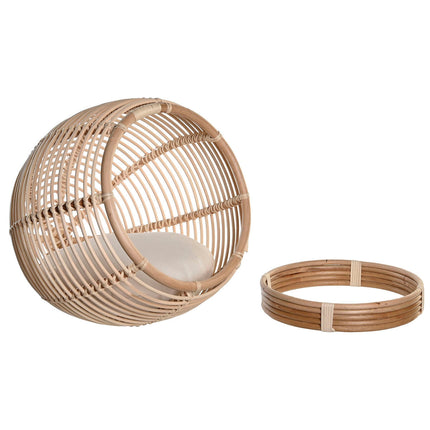 Dkd Home Decor Säng För Husdjur Dkd Home Decor 55 X 50 X 55 Cm Naturell Rattan