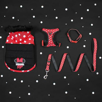 Minnie Mouse Hundhalsband Minnie Mouse Xxs/Xs Röd
