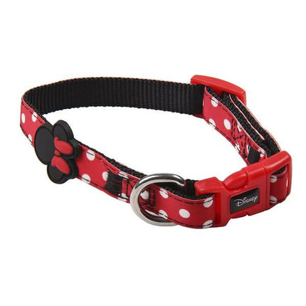 Minnie Mouse Hundhalsband Minnie Mouse Xxs/Xs Röd