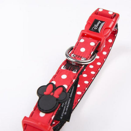 Minnie Mouse Hundhalsband Minnie Mouse Xs/S Röd