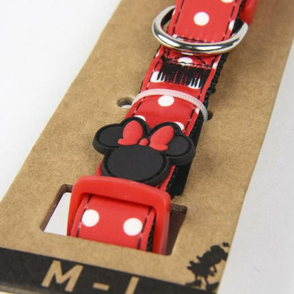 Minnie Mouse Hundhalsband Minnie Mouse Xs/S Röd
