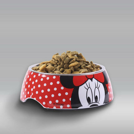 Minnie Mouse Hundmatare Minnie Mouse Melamin 410 Ml Multicolour Polyester Metall