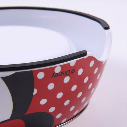 Minnie Mouse Hundmatare Minnie Mouse Melamin 410 Ml Multicolour Polyester Metall