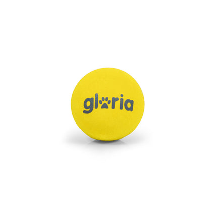 Gloria Boll Till Husdjur Gloria Play And Run Gul Skum Tpr S 4,5 Cm 2 Antal
