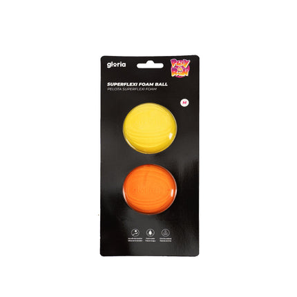 Gloria Boll Till Husdjur Gloria Play And Run Gul Skum Tpr M 6,35 Cm 2 Antal