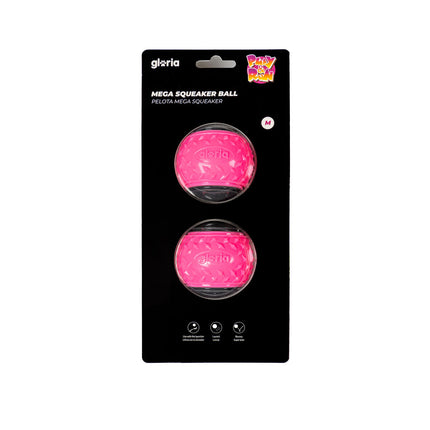 Gloria Boll Till Husdjur Gloria Play And Run Rosa Tpr M 6,35 Cm 2 Antal