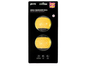 Gloria Boll Till Husdjur Gloria Play And Run Gul Tpr M 6,35 Cm 2 Antal