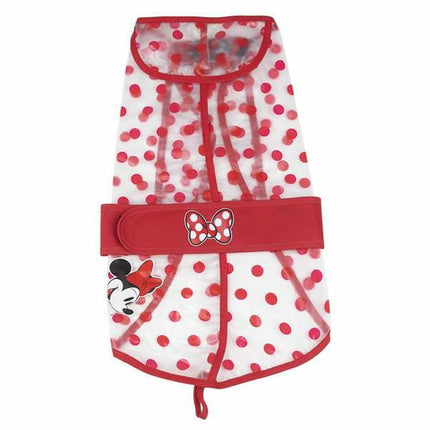 Minnie Mouse Regnrock För Hundar Minnie Mouse Röd M