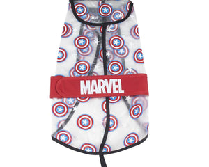 The Avengers Regnrock För Hundar The Avengers Röd Transparent M